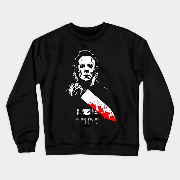 Michael Myers Crewneck Sweatshirt by citkamt